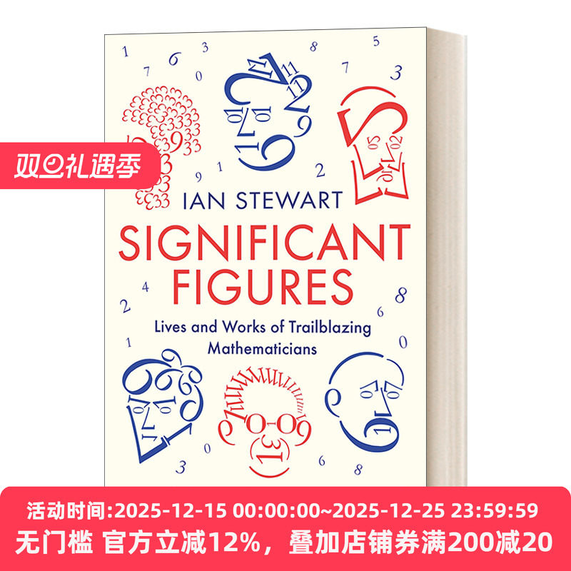 英文原版 Significant Figures 重要人物 开创性数学家的生活和工作 伊恩·斯图尔特 英文版 进口英语原版书籍