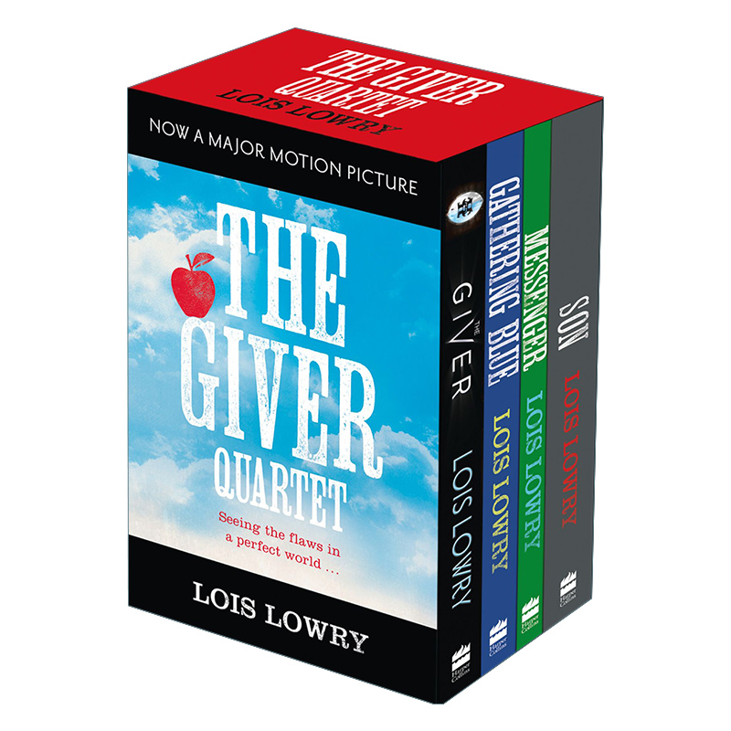 The Giver Boxed Set 记忆传授人系列四册套装 洛伊丝·劳里