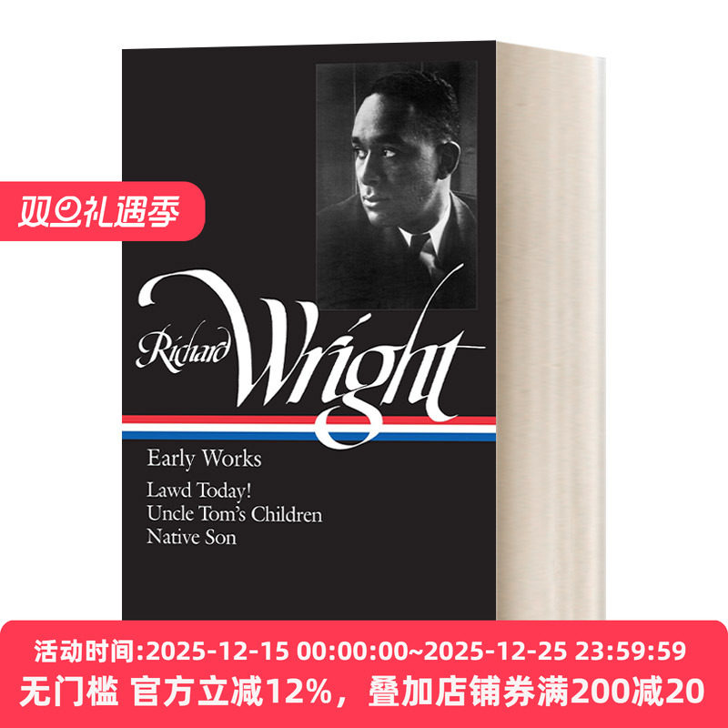 Richard Wright: Early Works (LOA #55) 理查德·赖特:早期作品 精装美国文库
