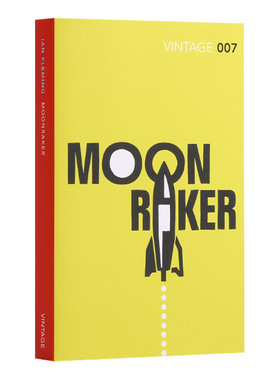 詹姆斯邦德系列3 太空城 Moonraker 英文原版侦探推理小说 进口英语书籍moonraker