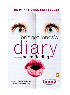 英文原版小说 Bridget Jones's Diary 单身日记 同名电影原著 Helen Fielding 英文版 进口英语原版书籍