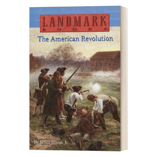 进口英语书籍 Books 美国革命 The American 里程碑系列 英文原版 Landmark Revolution 儿童科普百科读物