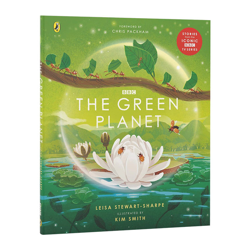 bbc纪录片 绿色星球 精装 the green planet  bbc earth 英文原版儿童