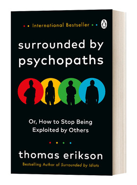 被精神病患者包围托 Surrounded by Psychopaths 英文原版成功励志读物 进口英语书籍