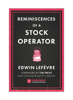 英文原版 Reminiscences of a Stock Operator 传奇的股票市场投机者杰西利弗莫尔的生活 精装 进口英语书籍