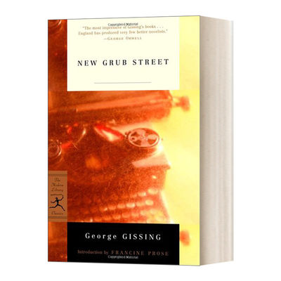 英文原版小说 New Grub Street 新格拉布街 文苑外史 兰登书屋现代图书馆经典系列 George Gissing 英文版 进口英语原版书籍