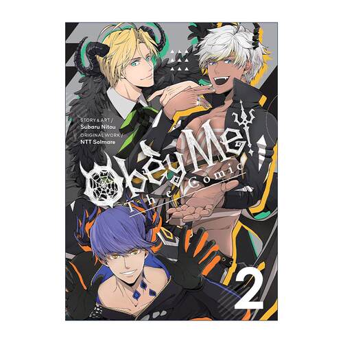 英文原版 Obey Me The Comic Vol.2 服从我 卷二 乙女向恋爱游戏改编漫画 NTT Solmare 英文版 进口英语原版书籍