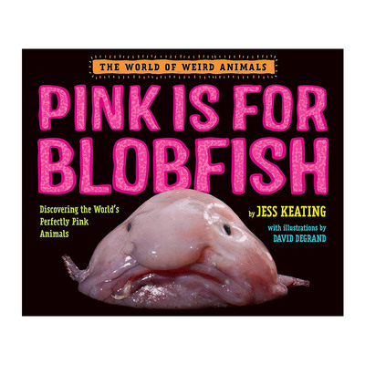 英文原版 Pink Is For Blobfish The World of Weird Animals 粉色是水滴鱼 奇异动物世界系列 儿童精装科普百科绘本 Jess Keating