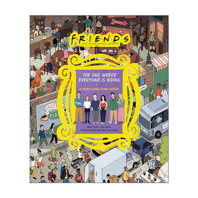 英文原版 Friends The One Where Everyone Is Hiding 老友记 人人都躲起来 找找书 精装 英文版 进口英语原版书籍