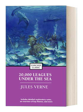 英文原版 20000 Leagues Under the Sea 海底两万里 儒尔凡尔纳 Enriched Classics系列 英文版 进口英语原版书籍