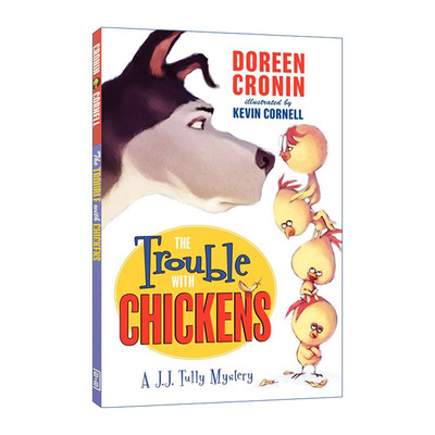 英文原版 The Trouble with Chickens 小鸡的麻烦 狗侦探塔利的冒险故事 章节书 英文版 进口英语原版书籍