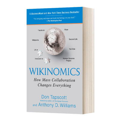 英文原版 Wikinomics How Mass Collaboration Changes Everything 维基经济学 大规模协作如何改变一切 英文版 进口英语原版书籍