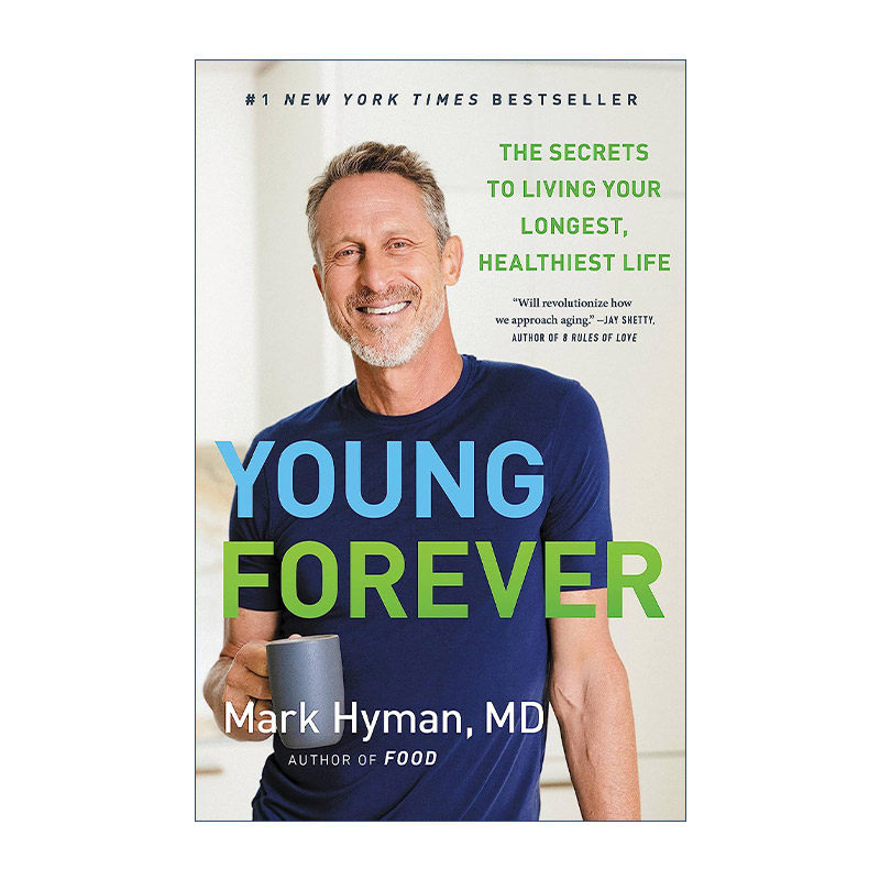 英文原版 Young Forever 永远年轻 活得更久更健康的秘密 精装 马克·海曼 英文版 进口英语原版书籍