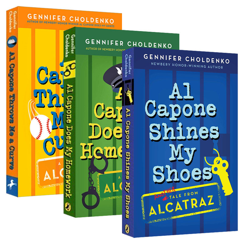 英文原版 tales from alcatraz 阿卡拉岛的故事系列3册 少年马修