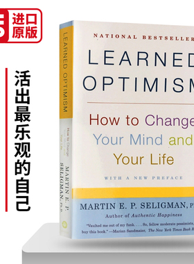 Learned Optimism 幸福科学四部曲2 活出最乐观的自己 积极心理学之父 塞利格曼 英文原版乐观学习法心理学书籍