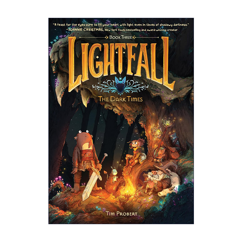 英文原版 Lightfall The Dark Times 光陨3 黑暗时刻 全彩漫画小说 英文版 进口英语原版书籍