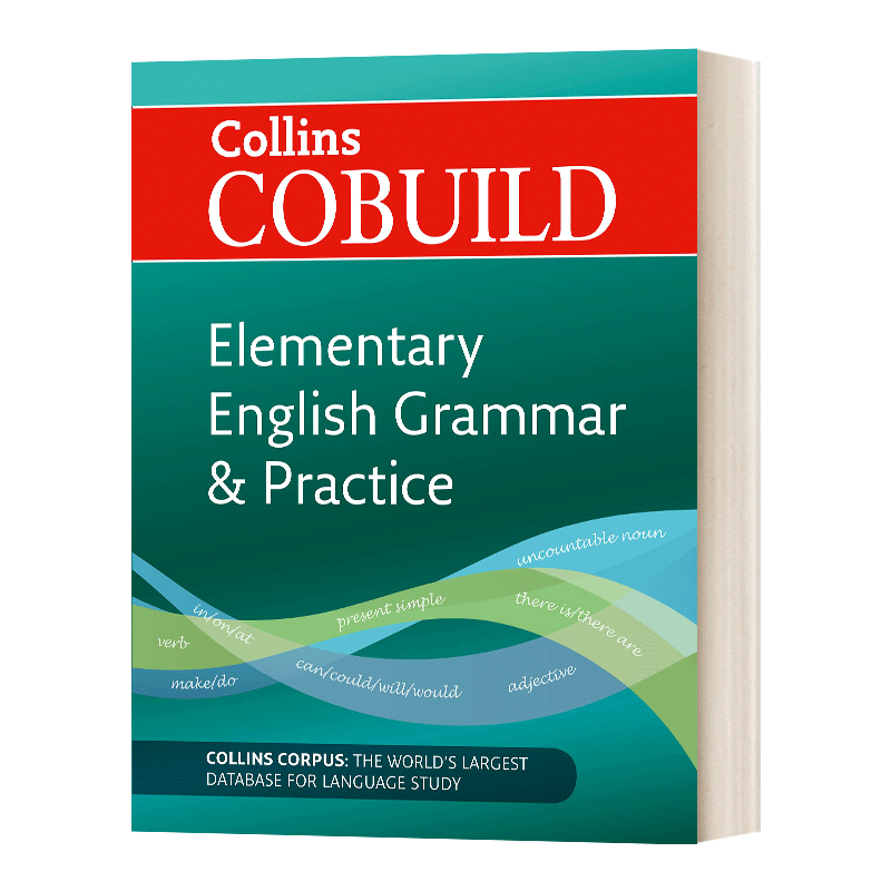 柯林斯COBUILD初阶英语语法与练习 A1-A2 COBUILD Elementary English Grammar and Practice A1-A2  英文原版字典词典 进口英语书