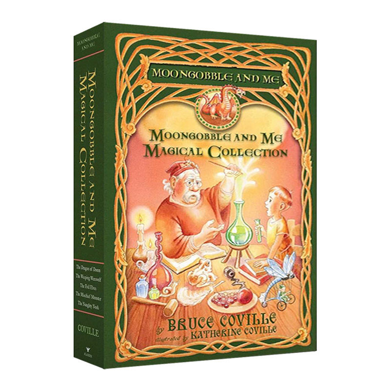 英文原版 Moongobble and Me Magical Collection 魔术师和我 魔法1-4册套装 儿童奇幻小说 英文版 进口英语原版书籍