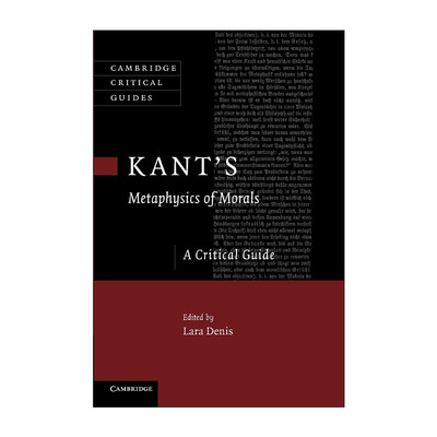 英文原版 Kant's Metaphysics of Morals 康德 道德形而上学 剑桥批评导读系列 英文版 进口英语原版书籍