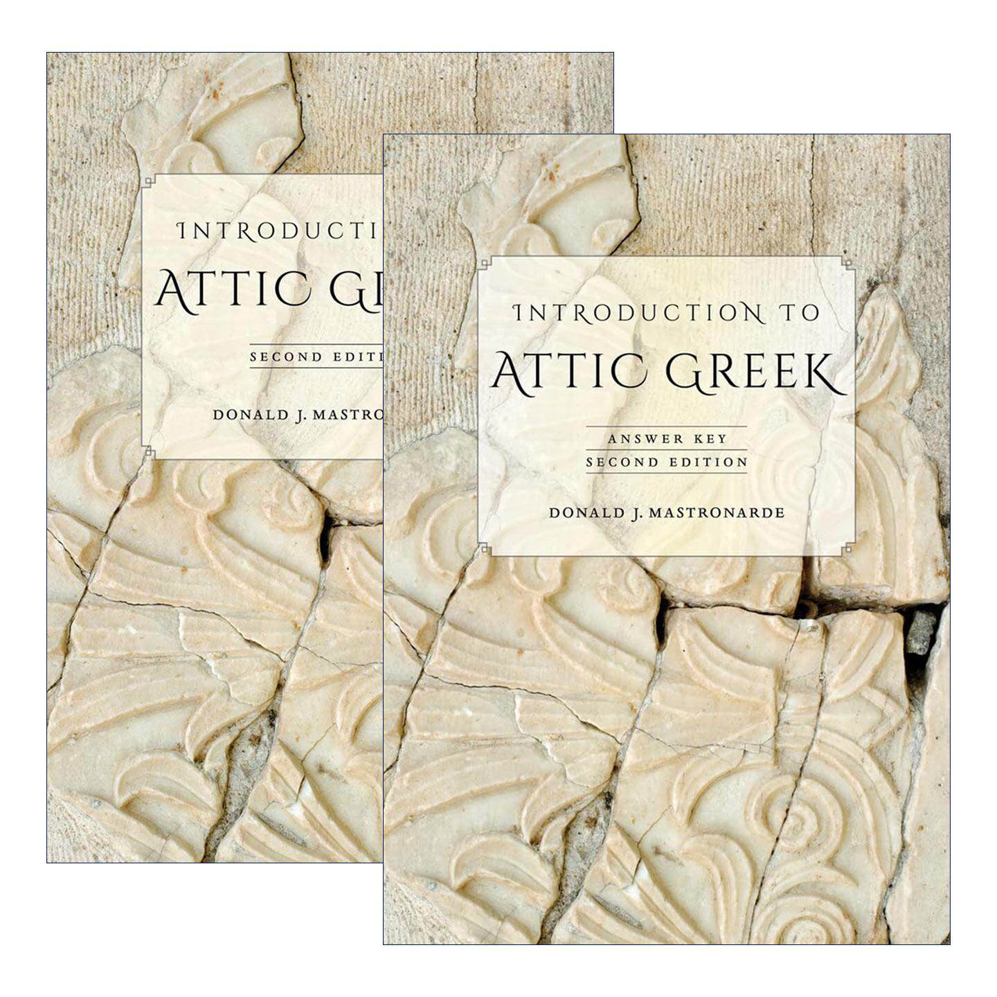 英文原版 Introduction to Attic Greek系列2册 基础古希腊语 古希腊语导论 第二版 题解  Donald J. Mastronarde进口英语原版书籍