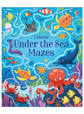 Under the Sea Mazes 海底世界迷宫活动书