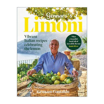 英文原版 Gennaro's Limoni 柠檬活力精装食谱 大厨Gennaro Contaldo的意大利柠檬风味菜 英文版 进口英语原版书籍