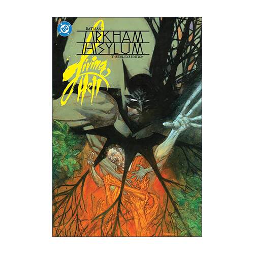英文原版 Batman Arkham Asylum Living Hell 蝙蝠侠 阿卡姆疯人院 人间地狱 豪华精装收藏版 新版 英文版 进口英语原版书籍