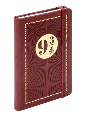 英文原版 J.K. Rowling’s Wizarding World Travel Journal Ruled Pocket 罗琳的魔法世界 旅行笔记本 英文版 进口英语原版书籍