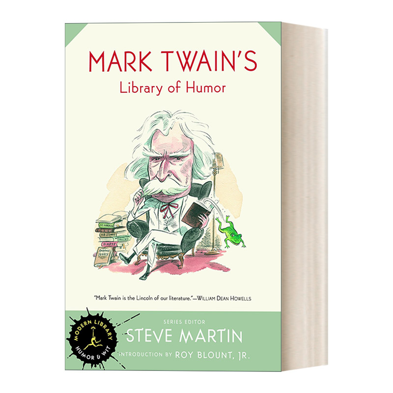 英文原版 Mark Twain's Library of Humor Modern Library Humor and Wit 马克吐温的幽默图书馆 兰登书屋现代图书馆 进口英语书籍 书籍/杂志/报纸 文学小说类原版书 原图主图