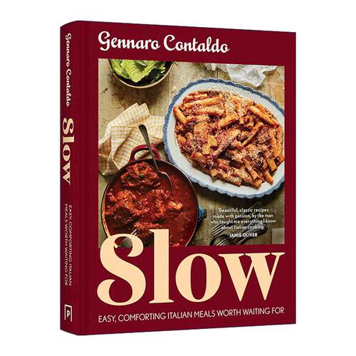 英文原版 Slow 意大利名厨Gennaro Contaldo的慢烹调意式食谱 精装 英文版 进口英语原版书籍