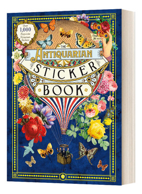 Antiquarian Sticker Book 古董贴纸书 精装