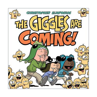 英文原版 The Giggles Are Coming 咯咯的笑声来啦 儿童精装漫画绘本 普通人改变世界系列作者Christopher Eliopoulos 英文版