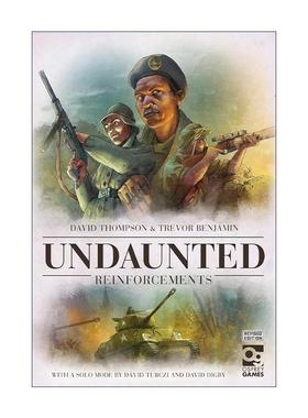 英文原版 Undaunted Reinforcements Revised Edition 无畏战场 扩展升级版 Osprey双人桌游战争兵棋 英文版 进口英语原版书籍
