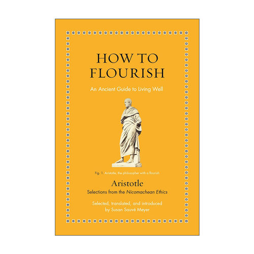 英文原版 How to Flourish 如何走向繁荣 幸福生活的古老指南 亚里士多德 精装 英文版 进口英语原版书籍