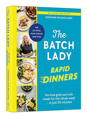 英文原版 The Batch Lady Rapid Dinners 快手菜食谱 30分钟即享美味 精装 英文版 进口英语原版书籍