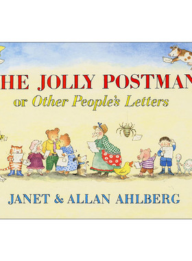 英文原版 The Jolly Postman 快乐的邮递员 精装绘本 艾伦·阿尔伯格 英文版 进口英语原版书籍