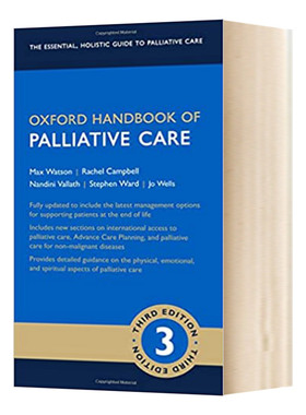 Oxford Handbook of Palliative Care 牛津姑息治疗手册 英文原版医学知识读物 进口英语书籍