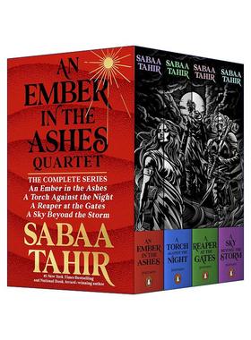 英文原版 An Ember in the Ashes Complete Series Paperback Box Set 4 books灰烬余火系列全集 4册盒装套装 萨巴·塔希尔 英文版