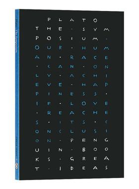 会饮篇 柏拉图 The Symposium Plato Penguin Great Ideas 英文原版企鹅伟大的思想系列文学视野进口英语书籍
