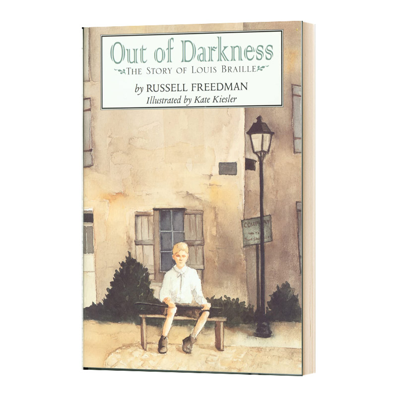 走出黑暗 Out of Darkness盲文发明者路易斯布莱叶的故事英文原版儿童文学读物进口书