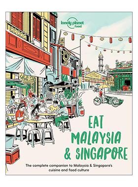 英文原版 Lonely Planet Eat Malaysia and Singapore 食在马来西亚和新加坡 孤独星球美食指南 英文版 进口英语原版书籍