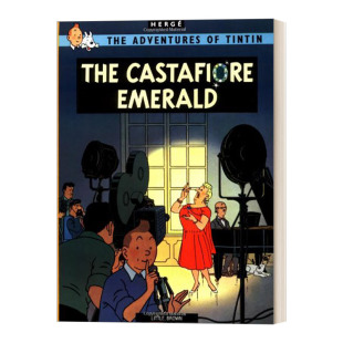 The Castafiore Emerald 丁丁历险记 儿童漫画 美版 英文原版 进口英语书籍 绿宝石失窃案