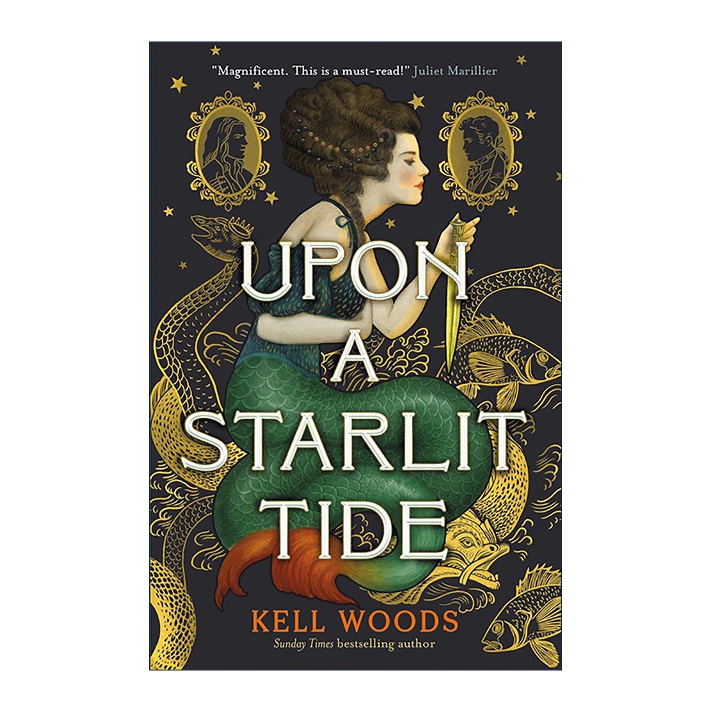 英文原版 Upon a Starlit Tide 星光潮汐 精装 Kell Woods 畅销历史奇幻浪漫小说 英文版 进口英语原版书籍