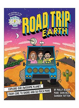 英文原版 Brains On! Presents...Road Trip Earth 头脑风暴 地球自驾游 精装图画书 英文版 进口英语原版书籍