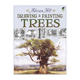 Trees Painting 树木绘画技巧经典 指南 Hill Drawing 艺术治疗发展先驱Adrian and