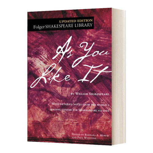 As You Like It 皆大欢喜 福尔杰莎士比亚图书馆系列 Folger Library Shakespeare