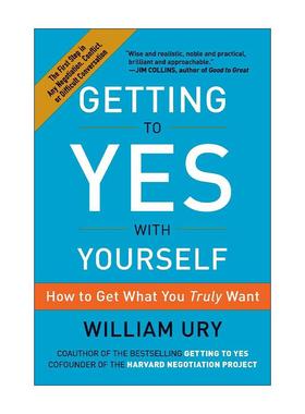 英文原版 Getting to Yes with Yourself 内向谈判力 威廉?尤里 英文版 进口英语原版书籍
