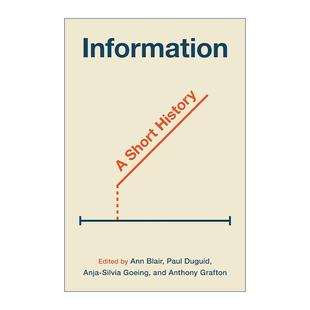 哈佛大学教授Ann 信息简史 Blair 英文版 书籍 英文原版 进口英语原版 Information