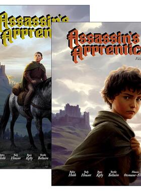 英文原版 Assassin's Apprentice 刺客正传系列2册 黑马漫画 精装 英文版 进口英语原版书籍