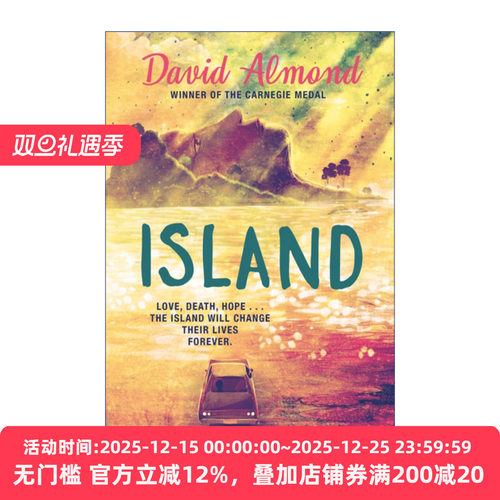 英文原版 Island 岛屿 David Litchfield绘制插画版 Skellig作者大卫阿尔蒙德 Almond David 精装 英文版 进口英语原版书籍